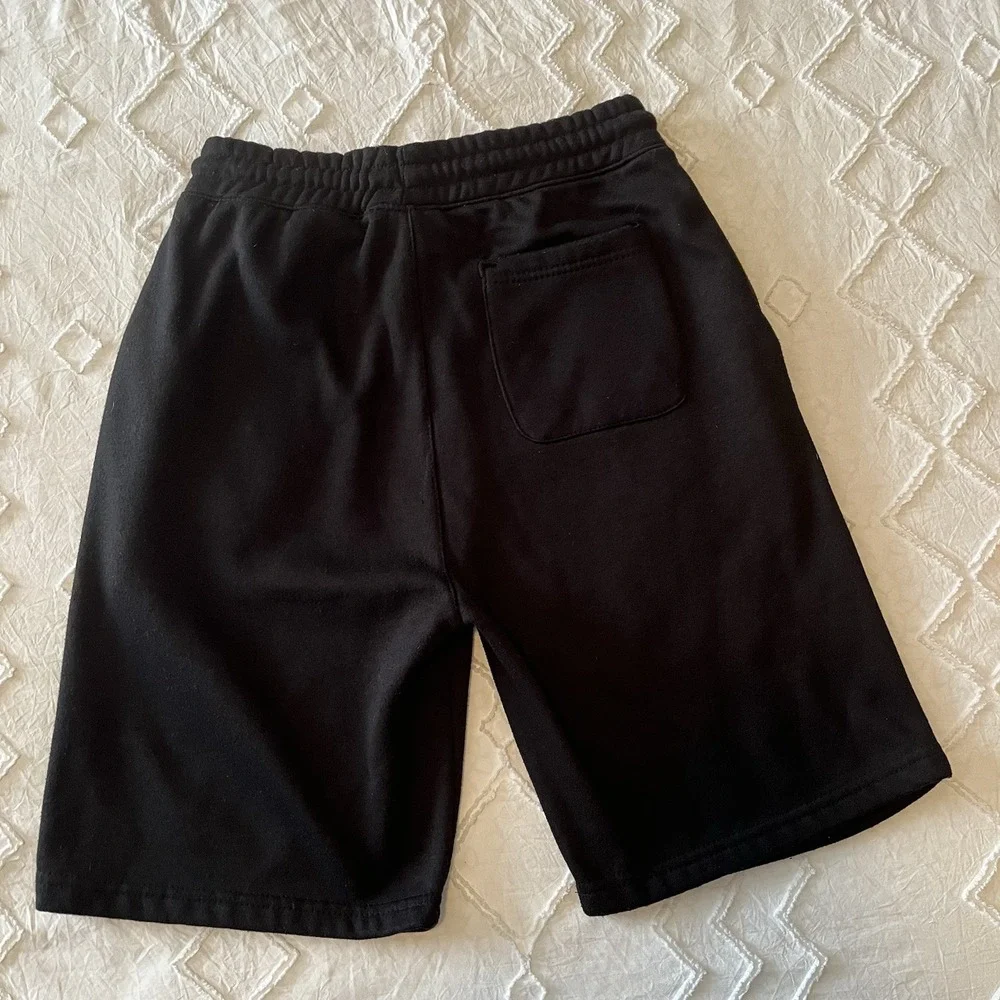 Southpole King Bulldog Sweat‎ Shorts Mens S Black Urban Streetwear